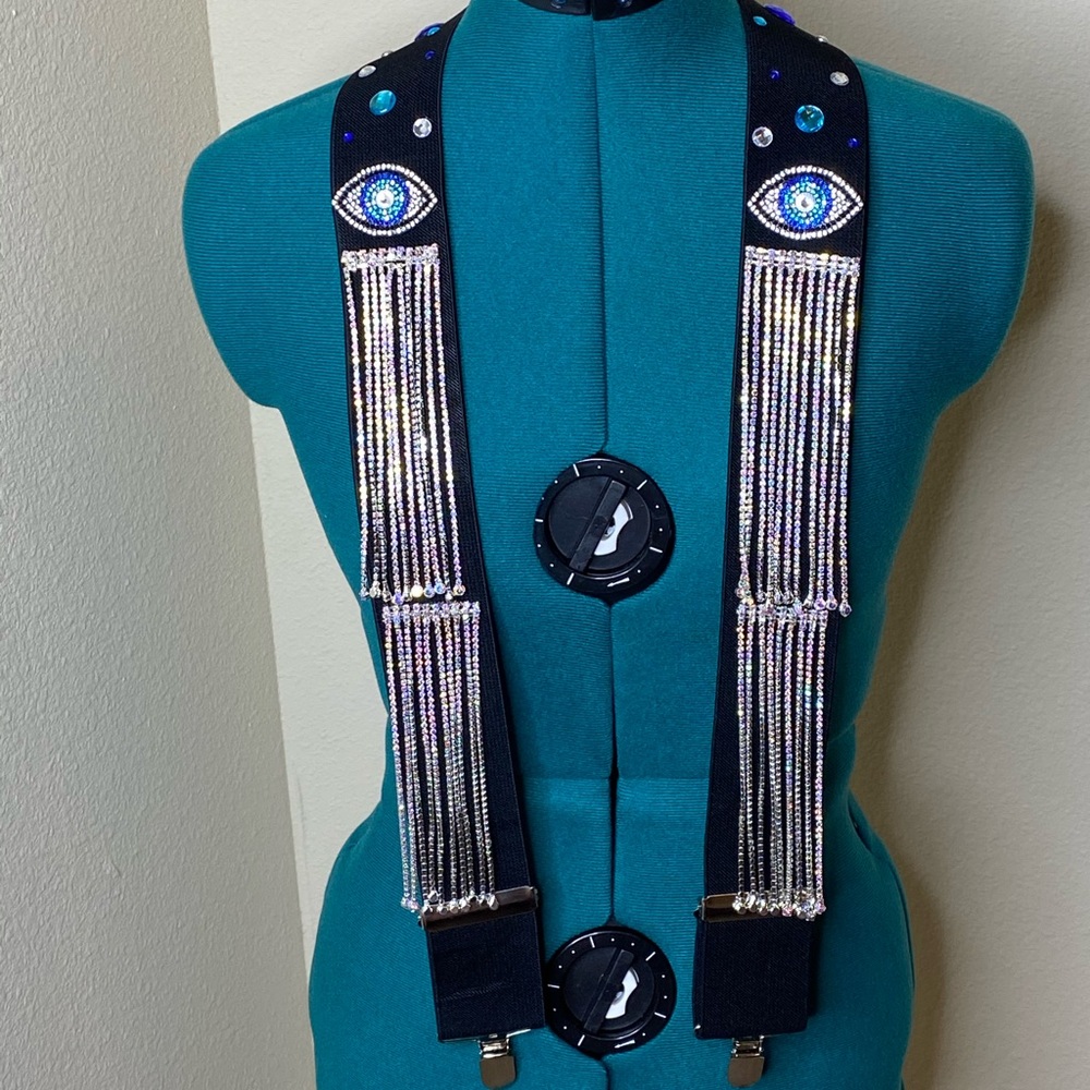 Bling suspenders
